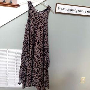 Cheetah dress size 2X